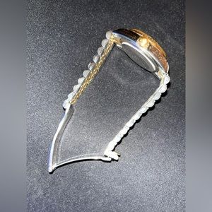 Rep Rolex Datejust Oyster Perpetual Two-Tone Roman Numeral Dial With Box & Card